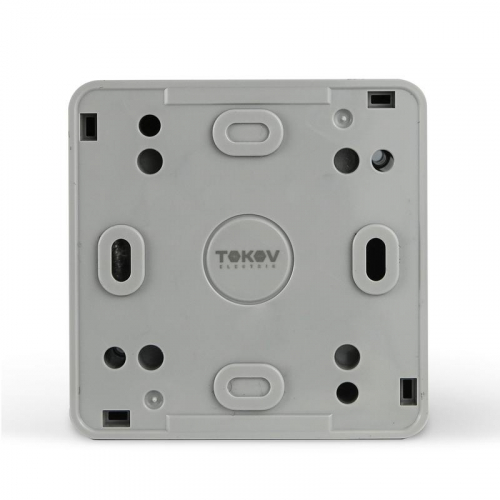 Выключатель 2-кл. ОП Nix 10А IP54 250В сер. TOKOV ELECTRIC TKE-NX-V2-C06-IP54 фото 4