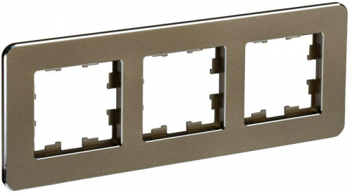 Рамка 3-м BRITE РУ-3-1-Бр метал. латунь RE IEK BR-M32-M-01-K49 Рамка 3-м BRITE РУ-3-1-Бр метал. латунь RE IEK BR-M32-M-01-K49