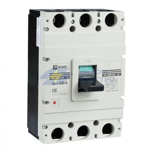 Выключатель автоматический 3п 630/630А 50кА ВА-99М PROxima EKF mccb99-630-630m Выключатель автоматический 3п 630/630А 50кА ВА-99М PROxima EKF mccb99-630-630m