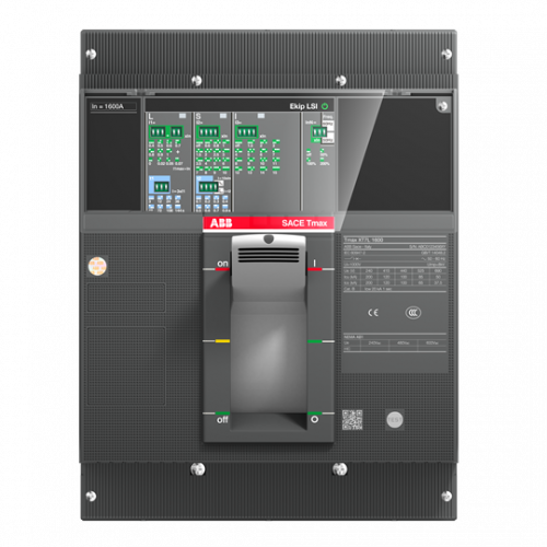 XT7S M 1600 Ekip Dip LSI In=1600A 3p F F Выключатель автоматический 1SDA101373R1