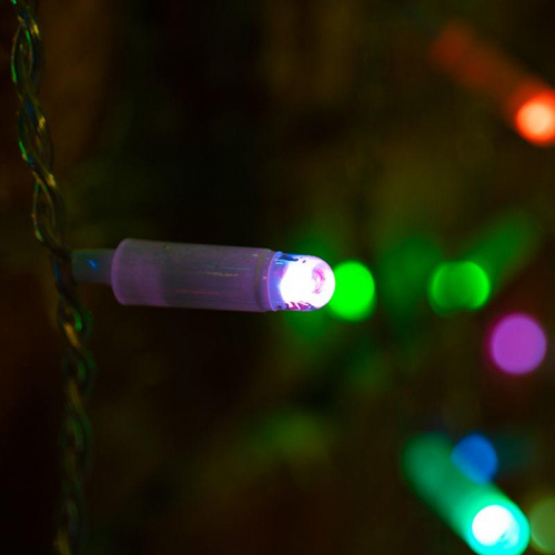 Гирлянда светодиодная "Светодиодный Дождь" 2х1.5м 300LED мультиколор RGB 30Вт 230В IP65 провод прозр. (свечение с динамикой при приобретении контроллера) Neon-Night 245-309 фото 2 Гирлянда светодиодная "Светодиодный Дождь" 2х1.5м 300LED мультиколор RGB 30Вт 230В IP65 провод прозр. (свечение с динамикой при приобретении контроллера) Neon-Night 245-309 фото 2