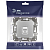 Розетка компьютерная 1-м Elegance 14-3107-03 RJ45 IP20 механизм алюм. Эра Б0034304
