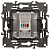 Розетка компьютерная 1-м Elegance 14-3107-04 RJ45 IP20 механизм шампань Эра Б0034305