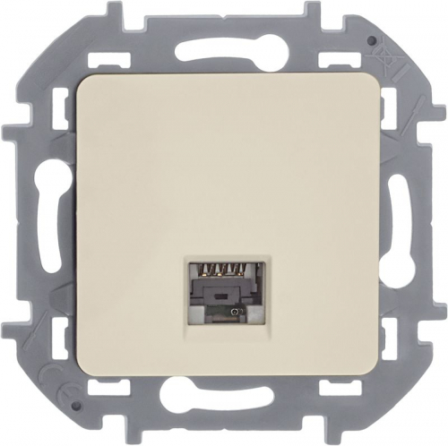 Розетка компьютерная СП Inspiria RJ45 кат.5E UTP IP20 сл. кость IEK 673826 фото 5 Розетка компьютерная СП Inspiria RJ45 кат.5E UTP IP20 сл. кость IEK 673826 фото 5