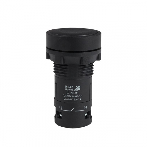 Кнопка с фиксацией OptiSignal Compact D22 С7-PH-211 черн. 1НО+1НЗ XB7NH25 КЭАЗ 362073 Кнопка с фиксацией OptiSignal Compact D22 С7-PH-211 черн. 1НО+1НЗ XB7NH25 КЭАЗ 362073