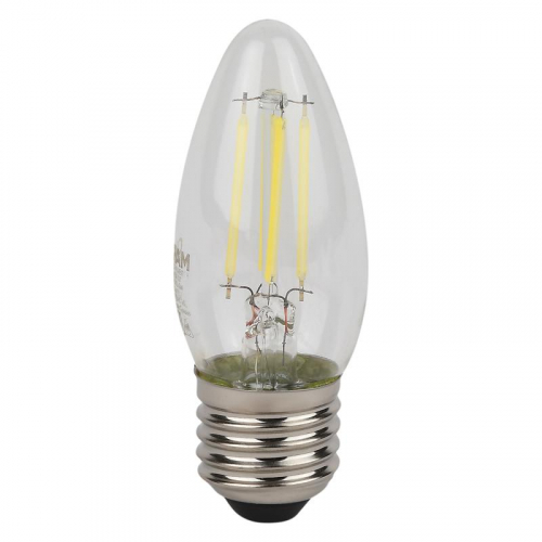 Лампа светодиодная филаментная LSCLB60 5W/827 230VFILCL 5Вт 2700К тепл. бел. E27 600лм B угол пучка 300град. 220-240В (замена 60Вт) прозр. стекло OSRAM 4058075684874 фото 2 Лампа светодиодная филаментная LSCLB60 5W/827 230VFILCL 5Вт 2700К тепл. бел. E27 600лм B угол пучка 300град. 220-240В (замена 60Вт) прозр. стекло OSRAM 4058075684874 фото 2
