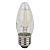 Лампа светодиодная филаментная LSCLB60 5W/827 230VFILCL 5Вт 2700К тепл. бел. E27 600лм B угол пучка 300град. 220-240В (замена 60Вт) прозр. стекло OSRAM 4058075684874