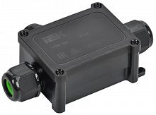 Коробка распределительная герметичная WTP-411 IP68 3 ввода IEK UWB20-T-450-40-03-68