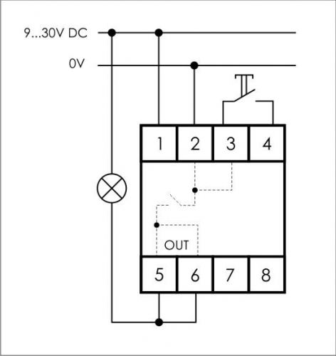 Реле времени PCZ-531LED 8А 9-30В DC IP20 2мод. 1 канал программирован. изменения уровня яркости ламп накаливания или LED лент с 9-30В DC недельный цикл установка на DIN-рейку F&F EA02.002.016 фото 2