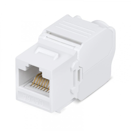 Вставка Keystone Jack RJ45 (8P8C) кат.6A KJ-RJ45-Cat.6A-180-Toolless 180град. без инструмента Toolless бел. Cabeus 7964c фото 2 Вставка Keystone Jack RJ45 (8P8C) кат.6A KJ-RJ45-Cat.6A-180-Toolless 180град. без инструмента Toolless бел. Cabeus 7964c фото 2
