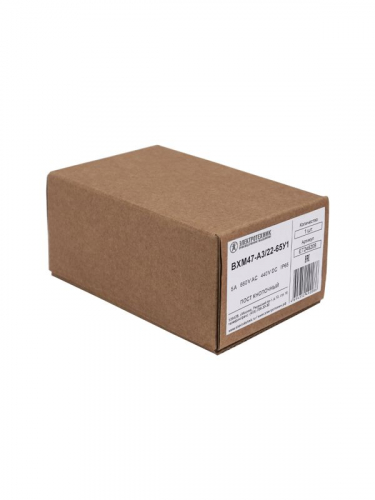 Пост управления BXM47-A3/22-65У1 3 цилиндрические кнопки 1C1NO1NC серебр. Электротехник ET249208 фото 3