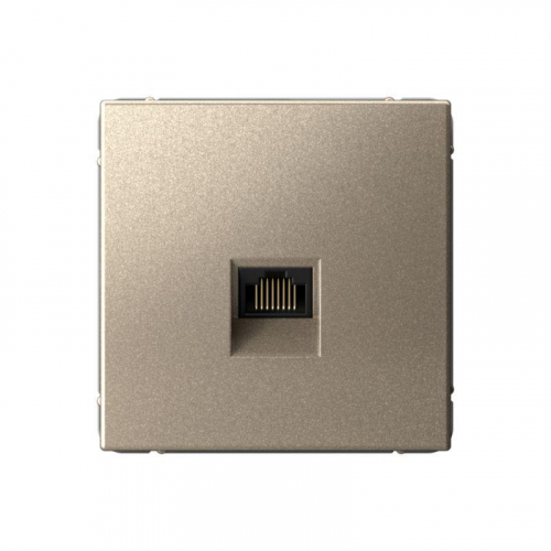 Розетка компьютерная ArtGallery RJ45 кат.5E механизм шампань SE GAL000583 Розетка компьютерная ArtGallery RJ45 кат.5E механизм шампань SE GAL000583