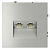 Розетка компьютерная 2-м СП S70 RJ45 + RJ45 кат.6 механизм сталь Voltum VLS060205
