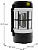 Фонарь аккумуляторный LED38102 LED+3COB 5 реж. Micro-USB PowerBank пластик коробка черн./бел. Ultraflash 15952