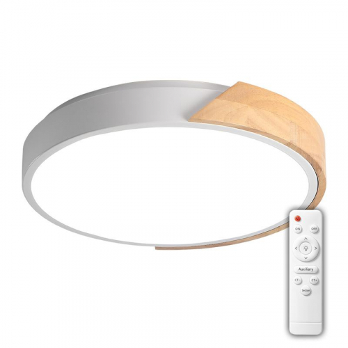 Светильник светодиодный декоративный PPB Scandic-R DIM 72Вт 3000-6500К IP20 настенно-потолочный бытовой диммир. WH/W JazzWay 5036970 фото 2