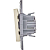 Выключатель 2-кл. Inspiria 10А IP20 250В 10AX механизм сл. кость IEK 673621