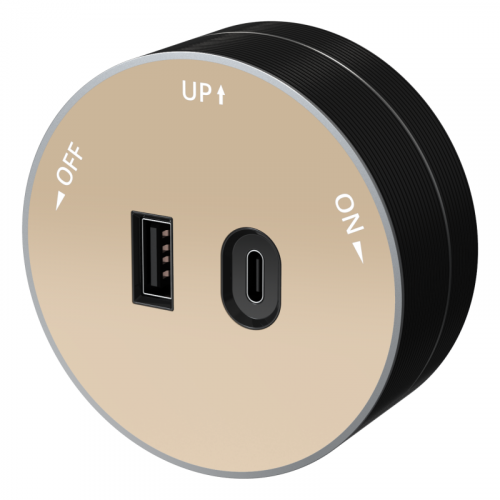 Розетка MultiTrack с 2-мя заряд. устройствами USB тип А+С 18Вт 5В/3А тип MTK03 песочн. SE MTK13003P фото 9 Розетка MultiTrack с 2-мя заряд. устройствами USB тип А+С 18Вт 5В/3А тип MTK03 песочн. SE MTK13003P фото 9