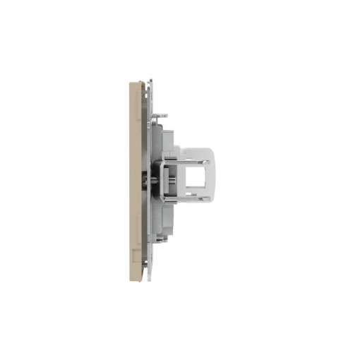 Розетка компьютерная 1-м KANT RJ45 кат.6A без шторки ванильн. марципан DKC 7015673 фото 4 Розетка компьютерная 1-м KANT RJ45 кат.6A без шторки ванильн. марципан DKC 7015673 фото 4
