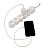 Удлинитель EX-05GS-500 (5х5) заземл. выкл. JazzWay 5065208