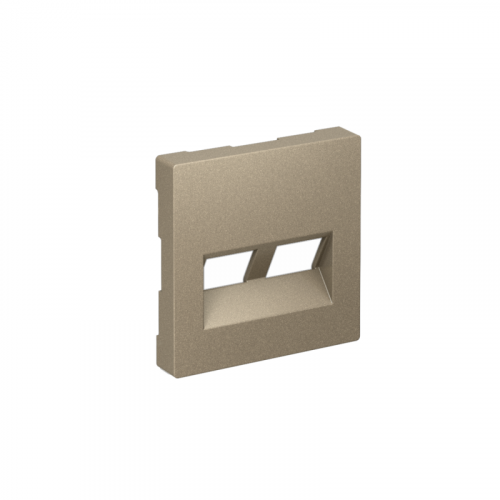 Накладка двойная AtlasDesign для информационных функций типа Keystone шампань SE ATN000590 Накладка двойная AtlasDesign для информационных функций типа Keystone шампань SE ATN000590