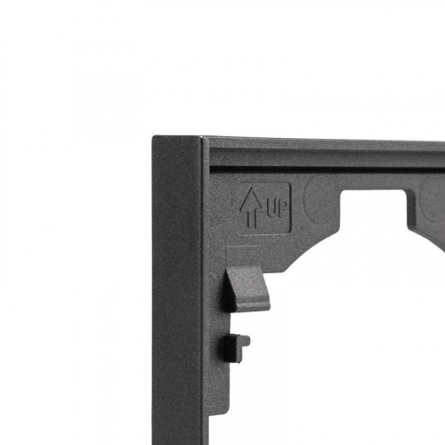 Рамка 3-м STRONG MIELE графит Kranz KR-78-0753-6 фото 2