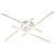 Светильник светодиодный Nora CLL-1-62-RC WH 62Вт 3000К-6000К 700х700х75 с пультом ДУ бел. Эра Б0069759