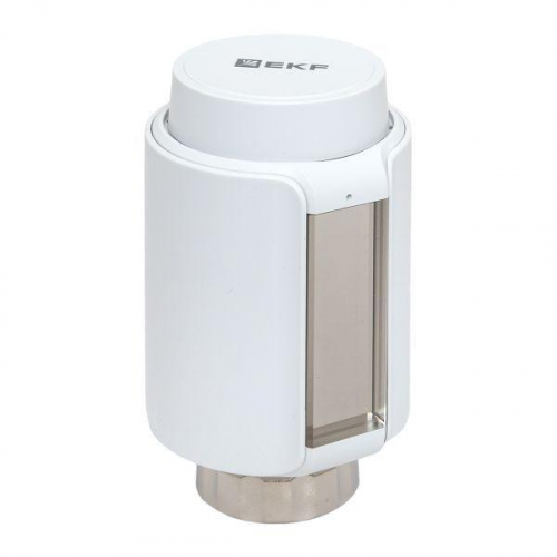 Терморегулятор умный для радиатора отопления (термоголовка) Zigbee Connect EKF ett-8 фото 4