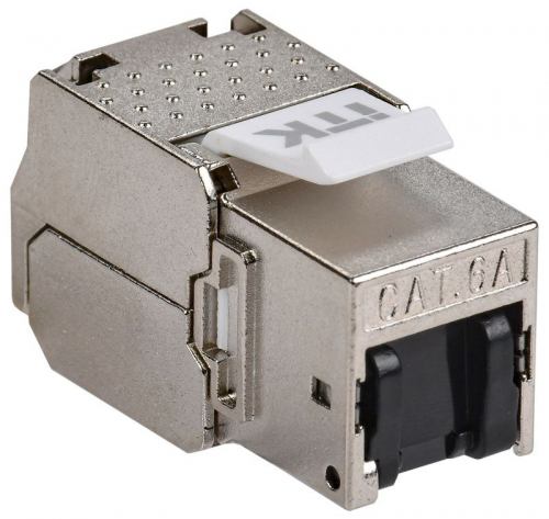 Модуль Keystone Jack кат.6А STP без инструмент. с пылезащ. крышкой ITK CS1-1C6AS-T2-D Модуль Keystone Jack кат.6А STP без инструмент. с пылезащ. крышкой ITK CS1-1C6AS-T2-D