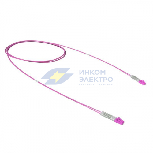 Шнур оптический коммутационный Duplex flexible boot LC/UPC - LC/UPC 50/125 (OM4) 3м DKC RNPCF54DLL3