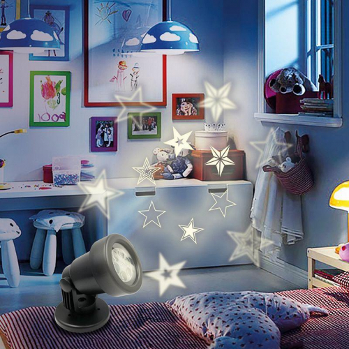Проектор светодиодный "Звезды" 6LED тепл. бел. 5Вт 220В IP44 Neon-Night 601-268 фото 2 Проектор светодиодный "Звезды" 6LED тепл. бел. 5Вт 220В IP44 Neon-Night 601-268 фото 2