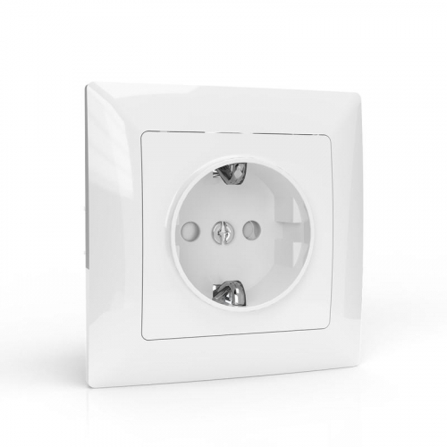 Розетка 1-м СП AVA 16А IP20 с заземл. защ. шторки в сборе бел. TOKOV ELECTRIC TKL-AV-R1FZSF-C01 фото 3 Розетка 1-м СП AVA 16А IP20 с заземл. защ. шторки в сборе бел. TOKOV ELECTRIC TKL-AV-R1FZSF-C01 фото 3