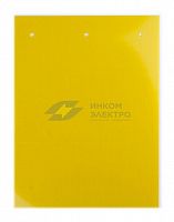 Табличка полужесткая установка в держатель ПВХ-0.5 желт. DKC TAS209Y