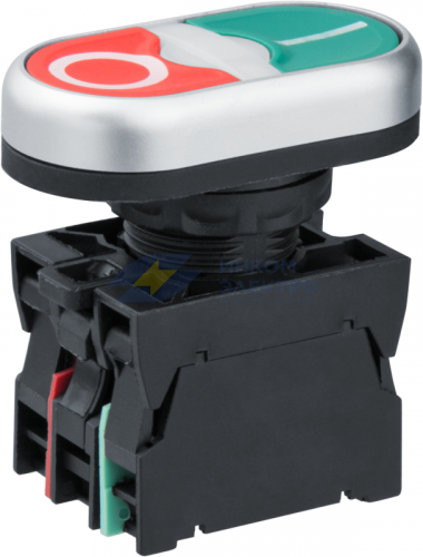 Кнопка d22мм 230В NO+NC 82 810 NBI-B-03 I-0 Navigator 82810 Кнопка d22мм 230В NO+NC 82 810 NBI-B-03 I-0 Navigator 82810