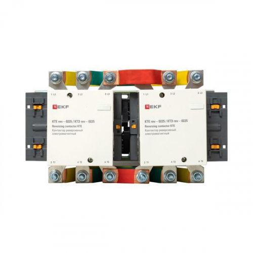 Контактор реверсивный КТЭ-1 225А кат. 230В AC 2НО EKF ctr-b-r-225 фото 11