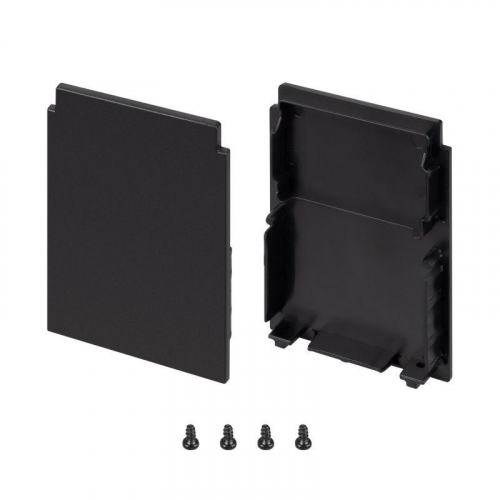 Заглушка SL-LINE-4050-3L-HIGH BLACK глухая пластик (комплект) Arlight 044678