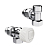 Набор термостатический осевой Design 1/2дюйм М30х1.5 хром Royal Thermo НС-1640374