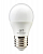 Лампа светодиодная RS G45 E27 6W 220-240V 2700К 6Вт 600лм Ra 90 шар Русский Свет 15010445046