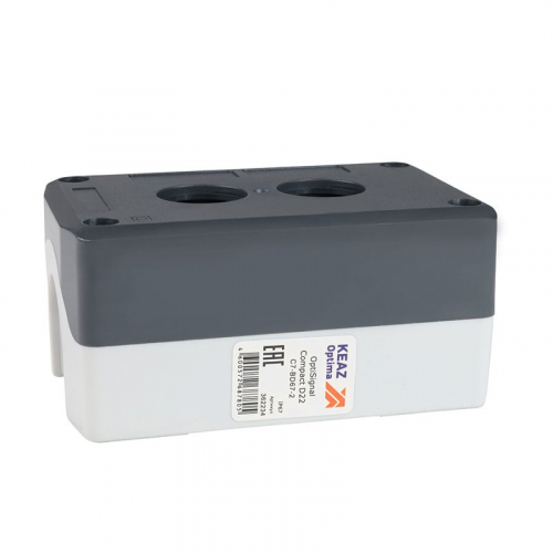 Корпус кнопочного поста OptiSignal Compact D22 С7-BD67-2 2 отв. IP67 XALD02 КЭАЗ 362234 Корпус кнопочного поста OptiSignal Compact D22 С7-BD67-2 2 отв. IP67 XALD02 КЭАЗ 362234