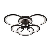 Светильник светодиодный Odry CLL-1-117-RC BK 117Вт 3000К-6000К 600х550х135 с пультом ДУ черн. Эра Б0069752