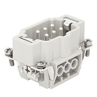 Вилка OptiLink HDC-HE-6-16-M-(0.75-2.5) 500В КЭАЗ 352246