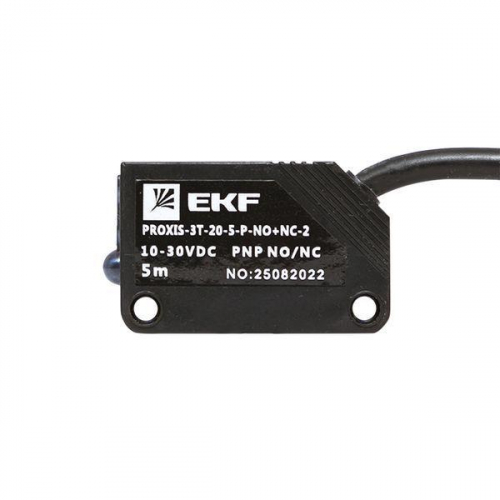 Датчик оптический бесконтактный EKF PROXIS-3T-20-5-P-NO+NC-2 фото 5 Датчик оптический бесконтактный EKF PROXIS-3T-20-5-P-NO+NC-2 фото 5