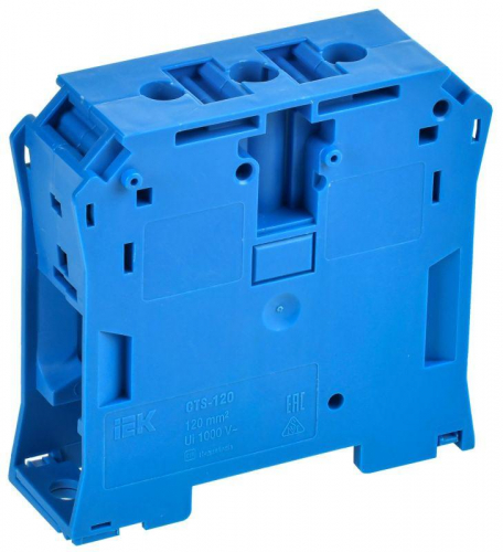 Колодка клеммная CTS ARMAFIX 120кв.мм син. IEK YCT10-00-K07-120 Колодка клеммная CTS ARMAFIX 120кв.мм син. IEK YCT10-00-K07-120