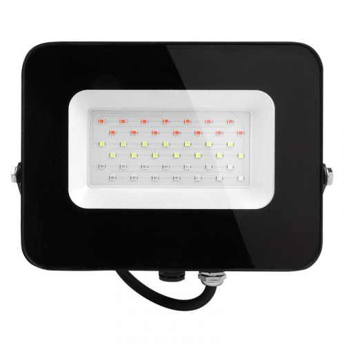 Прожектор светодиодный PFL-30W RGB 30Вт IP65 ДО BL черн. JazzWay 5016408 фото 2