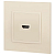 Розетка 14-3114-02 HDMI Elegance сл. кость ЭРА Б0034333