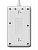 Удлинитель с сетевым фильтром 3х5м 10А 4USB + 2USBC 2500Вт ПВС 3х1 прямоуг. бел. КОСМОС FKsmPR-5m-3g(W)USB