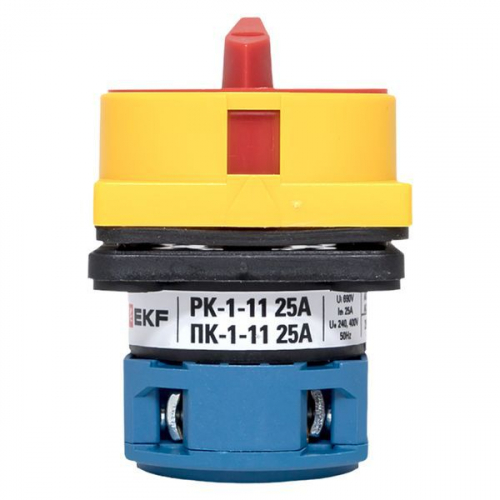 Переключатель кулачковый ПК-1-11 25А 1п "0-1" с блокировкой IP65 PROxima EKF pk-1-11-25-a65 фото 7