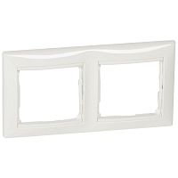Рамка 2-м СП Valena IP20 горизонт. бел. (DIY-упак.) IEK 694241
