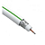 Кабель коаксиальный SAT 703 B CCS/оплетка Al 75% PVC 75Ом бел. (м) SL-B-75-PVC100 Simple Эра Б0044608