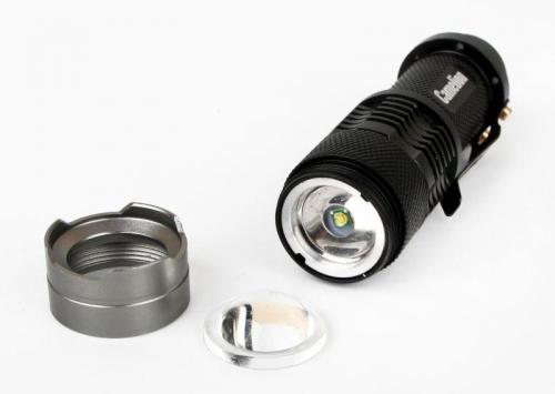 Фонарь LED5135 (LED XPE ZOOM 3 реж 1хLR6 алюм. блистер черн.) Camelion 12915 фото 19