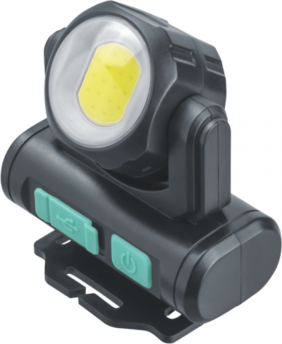Фонарь аккумуляторный налобный 95 555 NPT-H38-ACCU 1COBx3.2Вт+1LEDx3Вт 4реж Li-ion 1.2А.ч NAVIGATOR 95555 фото 2